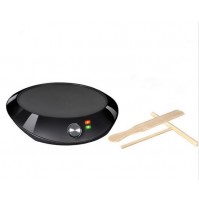 CREPIERA PIASTRA PER CREPES CREPE MAKER 1000W PIASTRA 30 CM ANTIADERENTE mshop