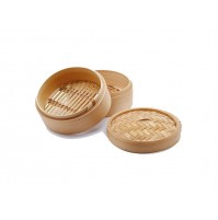 CUOCIVAPORE VAPORIERA CUOCI COTTURA VAPORE BAMBOO BAMBÙ DIAMETRO 25,5 CM mshop