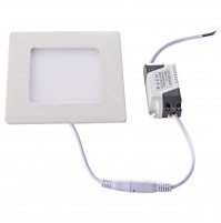 FARETTO PANNELLO LED BIANCO PIATTO SMD 2835 6W ILLUMINA LUCE BIANCA mshop