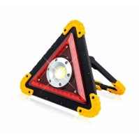 Faro di Emergenza Triangolo Segnale Luminoso Lampada Lavoro COB per Auto mshop