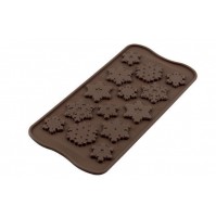 SILIKOMART STAMPO SILICONE CHOCO FROZEN NEVE GHIACCIO CIOCCOLATINI SCG 40 mshop