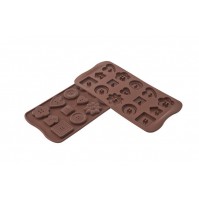 STAMPO SILICONE SILIKOMART EASYCHOC BUTTONS BOTTONI CIOCCOLATIINI SCG29 mshop