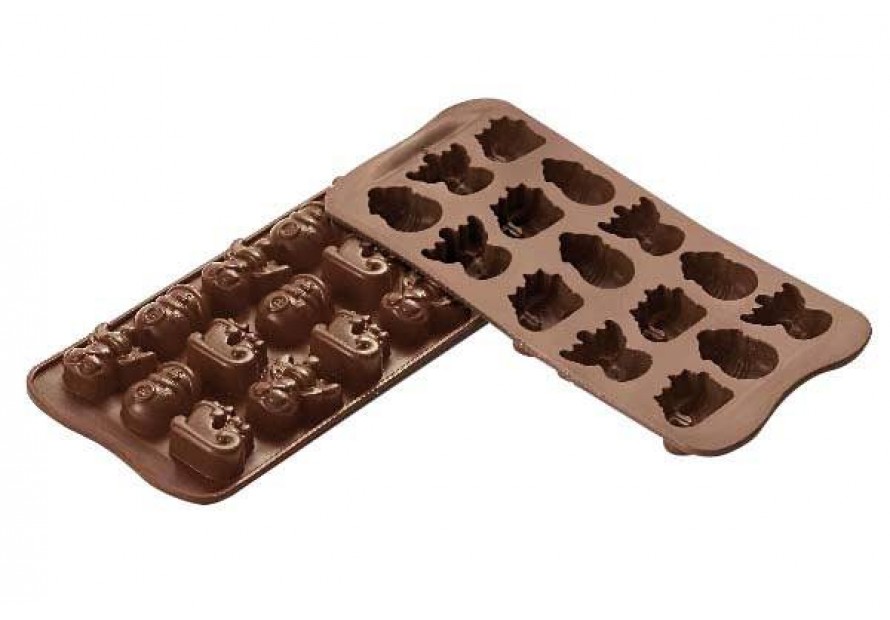 STAMPO SILICONE WINTER SILIKOMART EASYCHOC INVERNO CIOCCOLATINI SCG 23STAMPO SILICONE WINTER SILIKOMART EASYCHOC INVERNO CIOCCOLATINI SCG 23