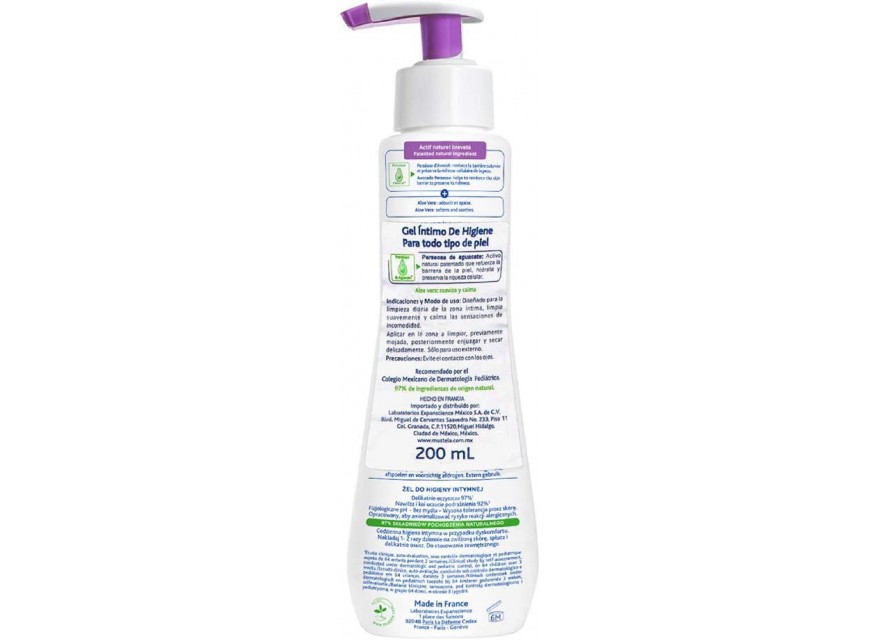 Mustela Gel Detergente Intimo - 200 Ml mshop